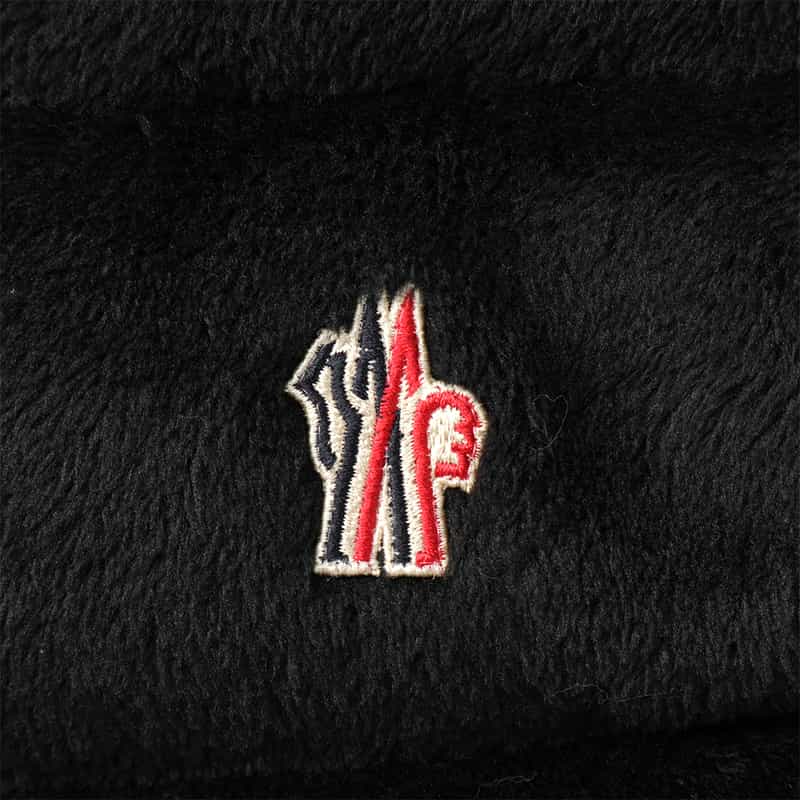 MONCLER GRENOBLE MONCLER GRENOBLE ＜モンクレール グルノーブル＞ジップアップ フーデッドダウンブルゾン BLACK