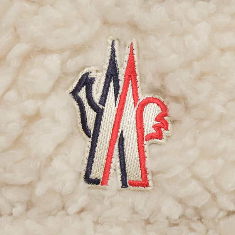 MONCLER GRENOBLE MONCLER GRENOBLE＜モンクレール グルノーブル＞ フリースダウンベスト IVORY