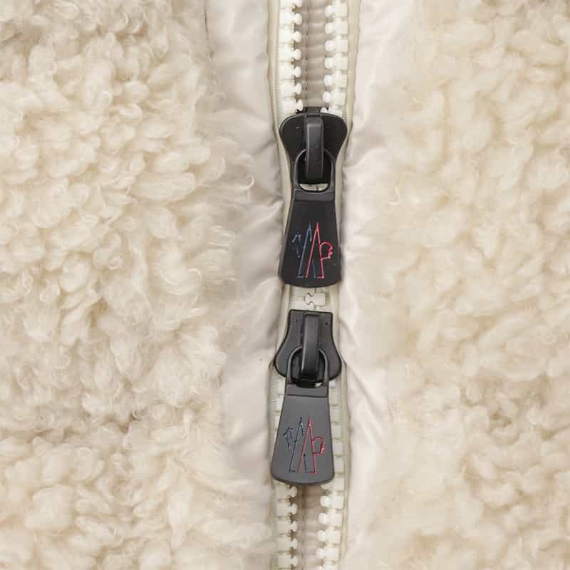 MONCLER GRENOBLE MONCLER GRENOBLE＜モンクレール グルノーブル＞ フリースダウンベスト IVORY