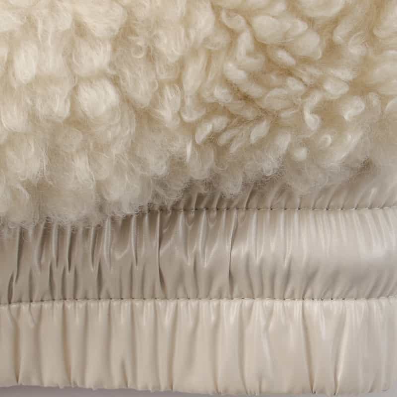 MONCLER GRENOBLE MONCLER GRENOBLE＜モンクレール グルノーブル＞ フリースダウンベスト IVORY