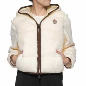 MONCLER GRENOBLE <モンクレール グルノーブル>ジップアップ フーデッドダウンパーカ