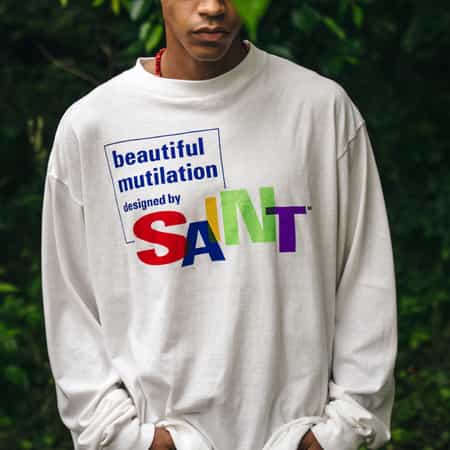 ブ*F様 セントマイケル マイケルプリントヴィンテージ加工スウェッ 楽天市場】SAINT MICHAEL セントマイケル スウェット