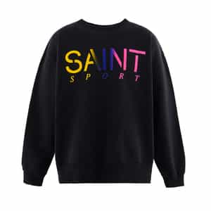 SAINT MXXXXXX<セント マイケル> プリントロゴ入りスウェットプルオーバー