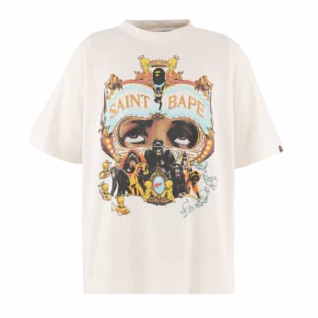 SAINT MXXXXXX＜セント マイケル＞ ヴィンテージ加工Tシャツ
