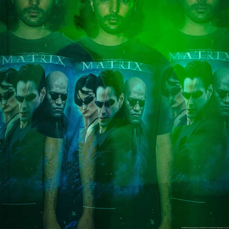 SAINT MXXXXXX SAINT MXXXXXX＜セント マイケル＞ ヴィンテージ加工Tシャツ BLACK