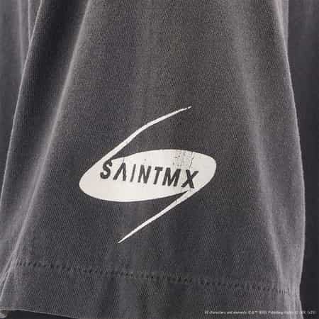 SAINT MXXXXXX＜セント マイケル＞ ヴィンテージ加工プリントT