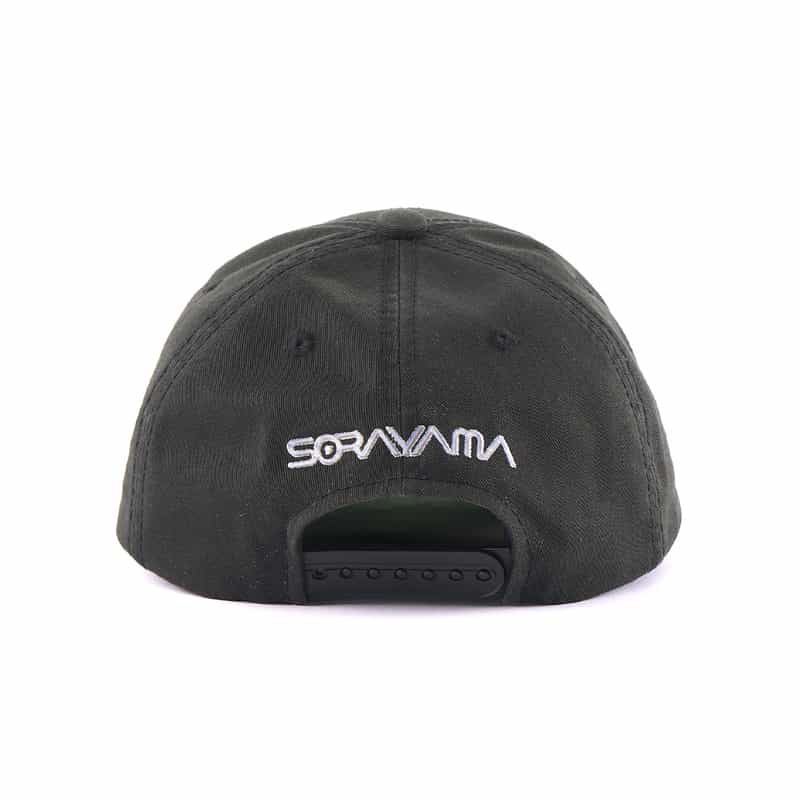 SAINT MXXXXXX SAINT MXXXXXX＜セント マイケル＞ ロゴ入りベースボールキャップ BLACK