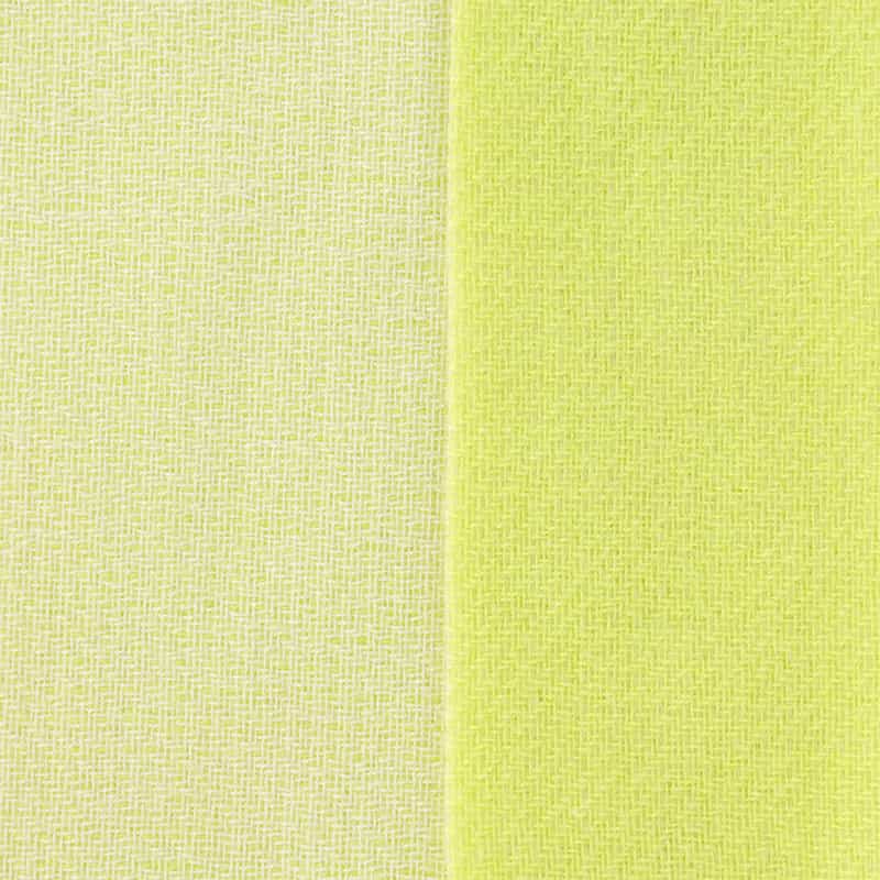 BARNEYS NEW YORK フリンジスカーフ LIGHT YELLOW