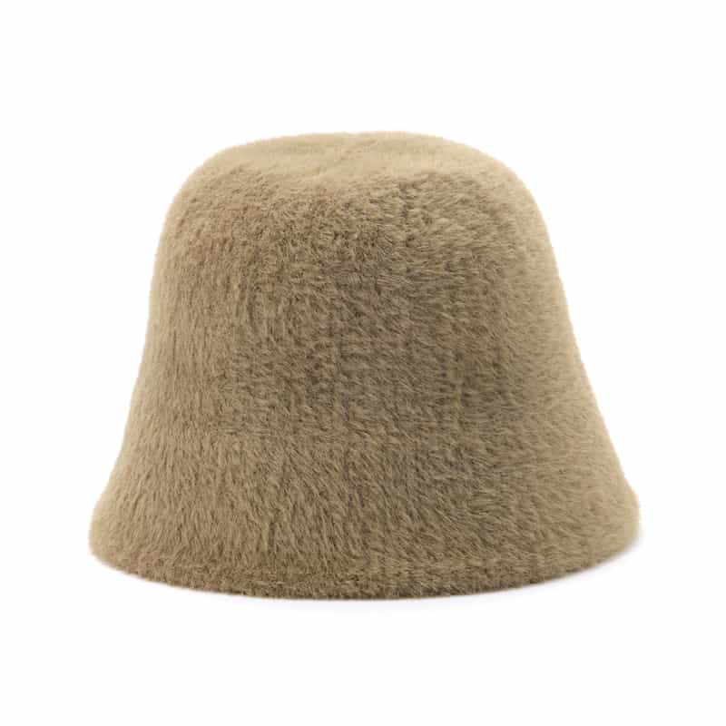 BARNEYS NEW YORK シャギー素材バケットハット BEIGE