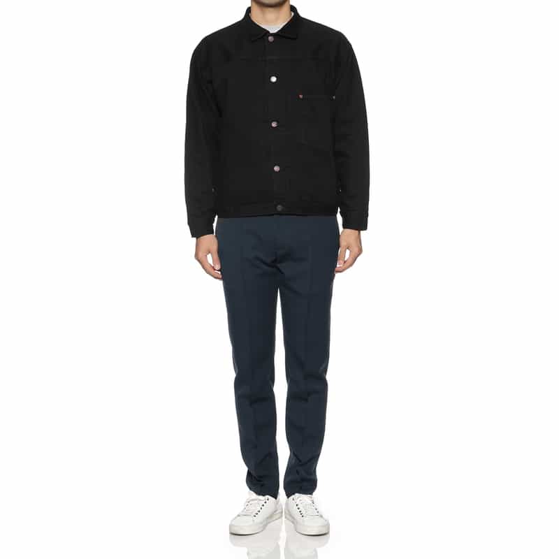 BARNEYS NEW YORK デニムジャケット BLACK