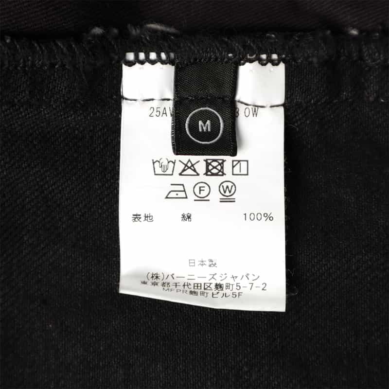 BARNEYS NEW YORK デニムジャケット BLACK