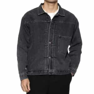 ユーズド加工デニムジャケット