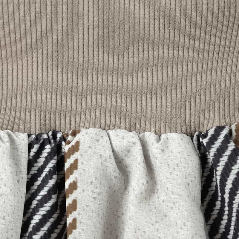 BARNEYS NEW YORK ウォッシャブル チェック柄リバーシブルスカート BEIGE