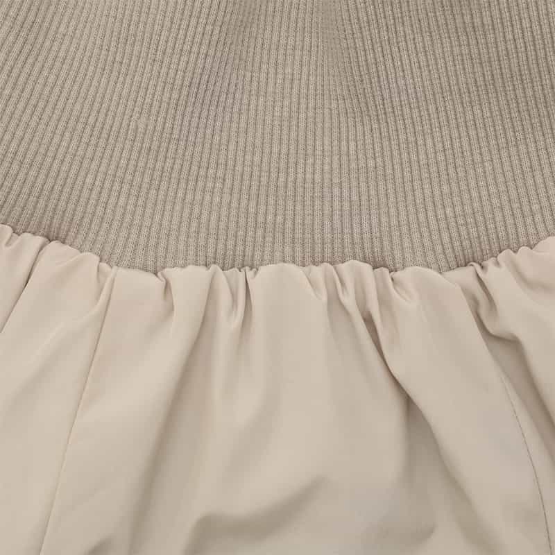 BARNEYS NEW YORK ウォッシャブル チェック柄リバーシブルスカート BEIGE