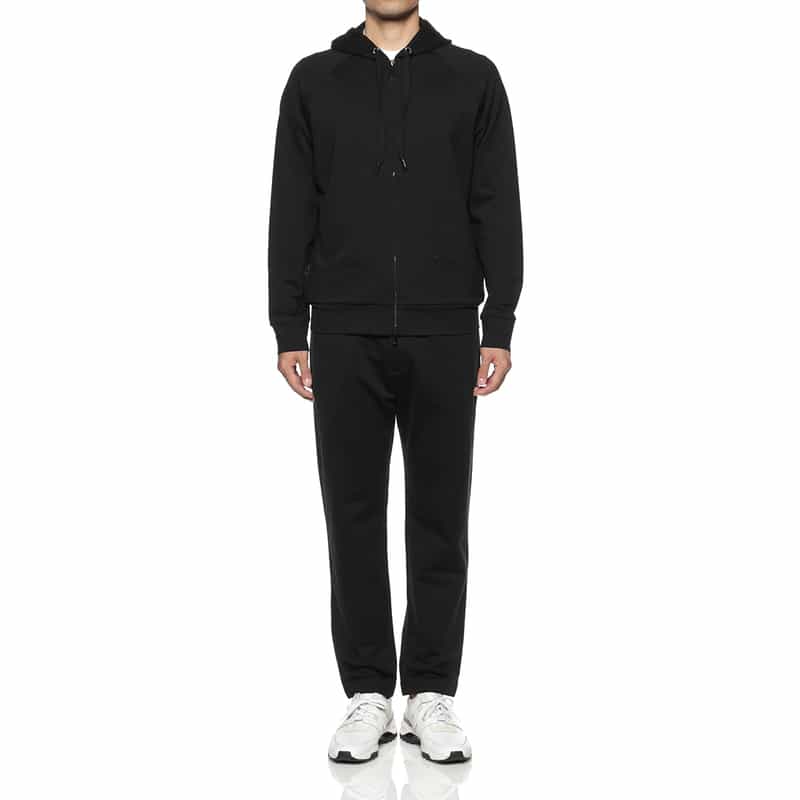 STEFAN BRANDT STEFAN BRANDT＜シュテファン ブランド＞ セットアップ ジップアップパーカー BLACK