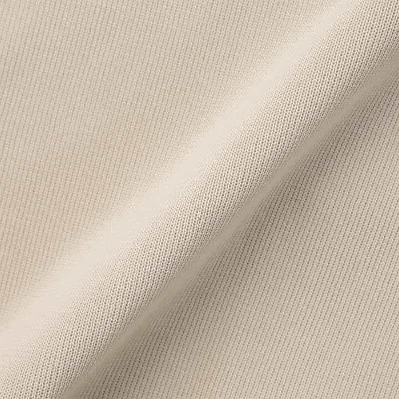 BARNEYS NEW YORK ウォッシャブル クルーネックニットプルオーバー LT BEIGE