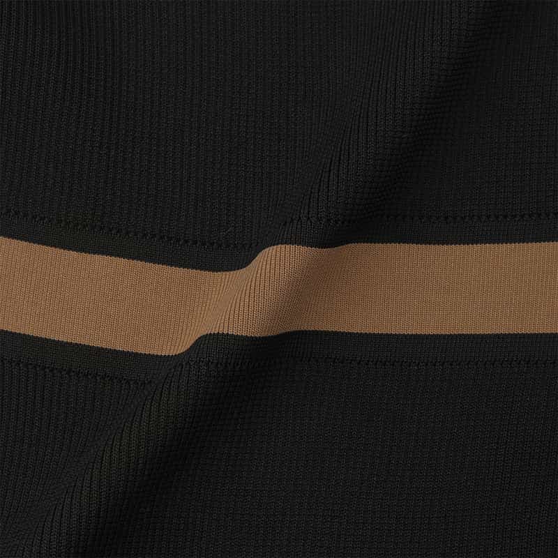 BARNEYS NEW YORK ウォッシャブル ノースリーブニットドレス BLACK