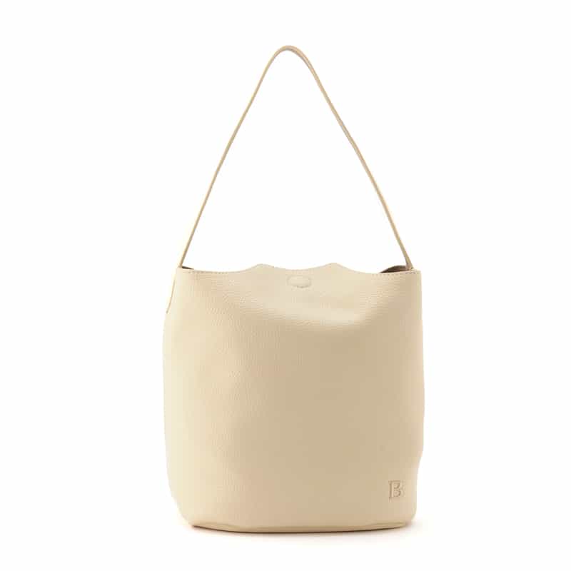 BARNEYS NEW YORK ワンハンドル ミニショルダーバッグ IVORY