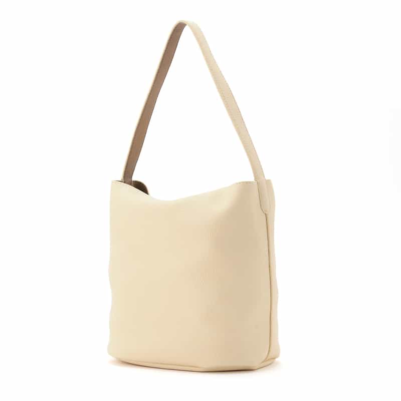 BARNEYS NEW YORK ワンハンドル ミニショルダーバッグ IVORY