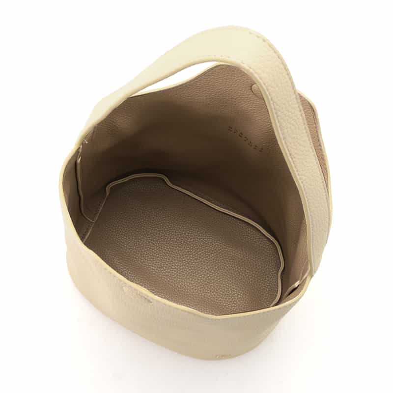 BARNEYS NEW YORK ワンハンドル ミニショルダーバッグ IVORY