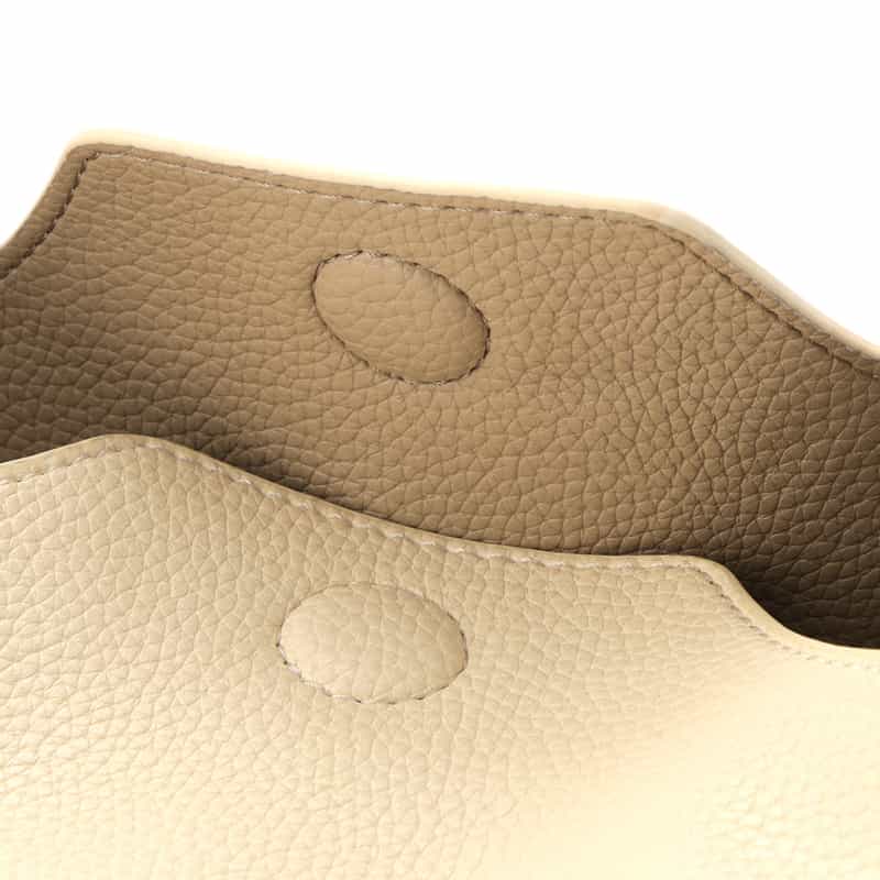 BARNEYS NEW YORK ワンハンドル ミニショルダーバッグ IVORY