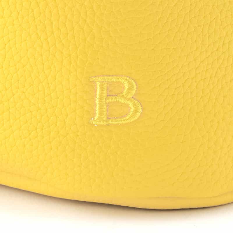 BARNEYS NEW YORK ワンハンドル ミニショルダーバッグ YELLOW
