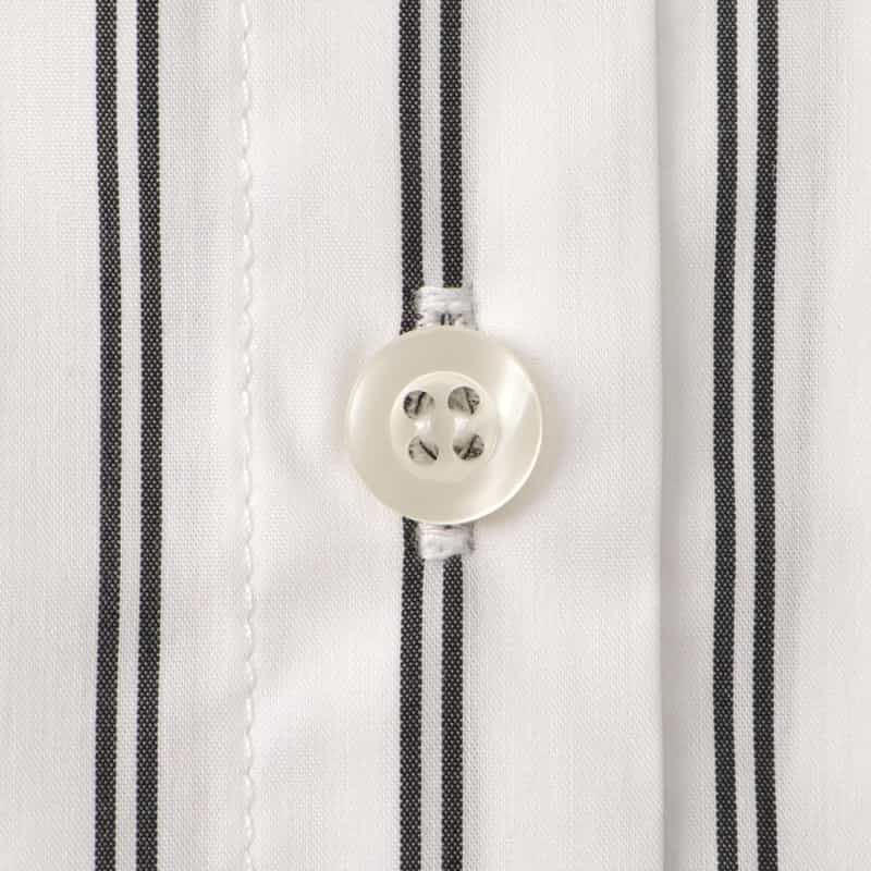 DAWEI DAWEI＜ダウェイ＞ ストライプ柄シャツ WHITE