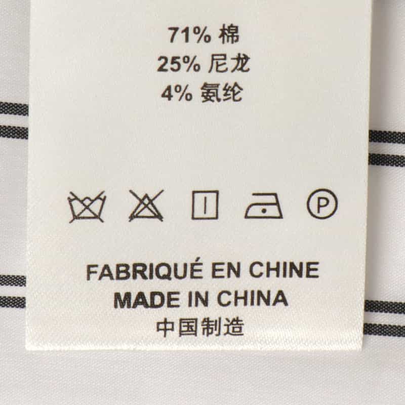 DAWEI DAWEI＜ダウェイ＞ ストライプ柄シャツ WHITE