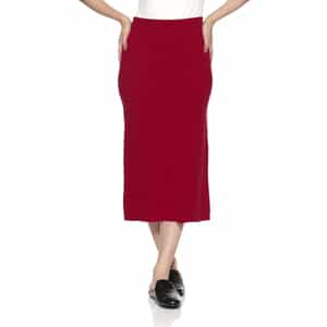 ウールカシミヤ ニットスカート