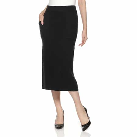 ウールカシミヤ ニットスカート