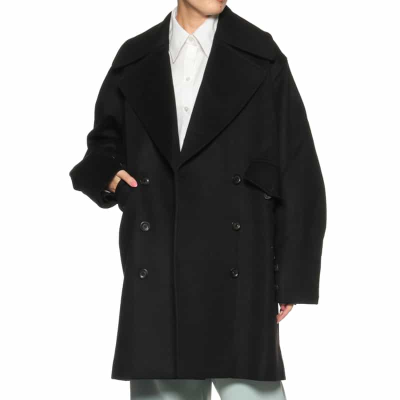 DAWEI DAWEI＜ダウェイ＞ チェスターコート BLACK