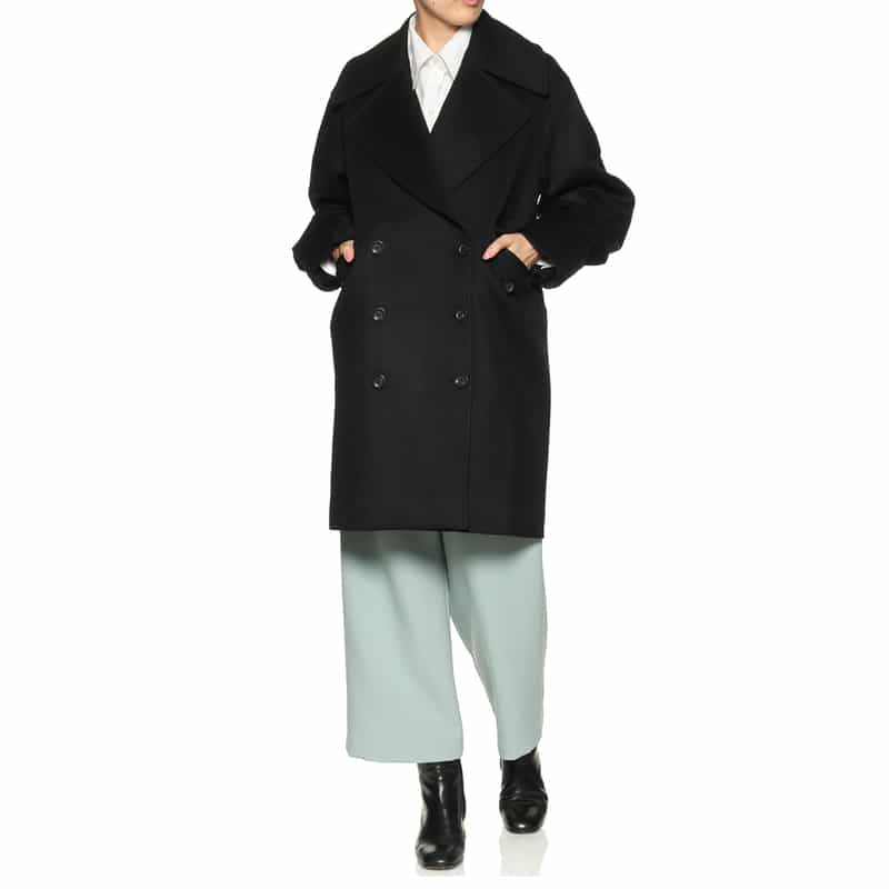 DAWEI DAWEI＜ダウェイ＞ チェスターコート BLACK