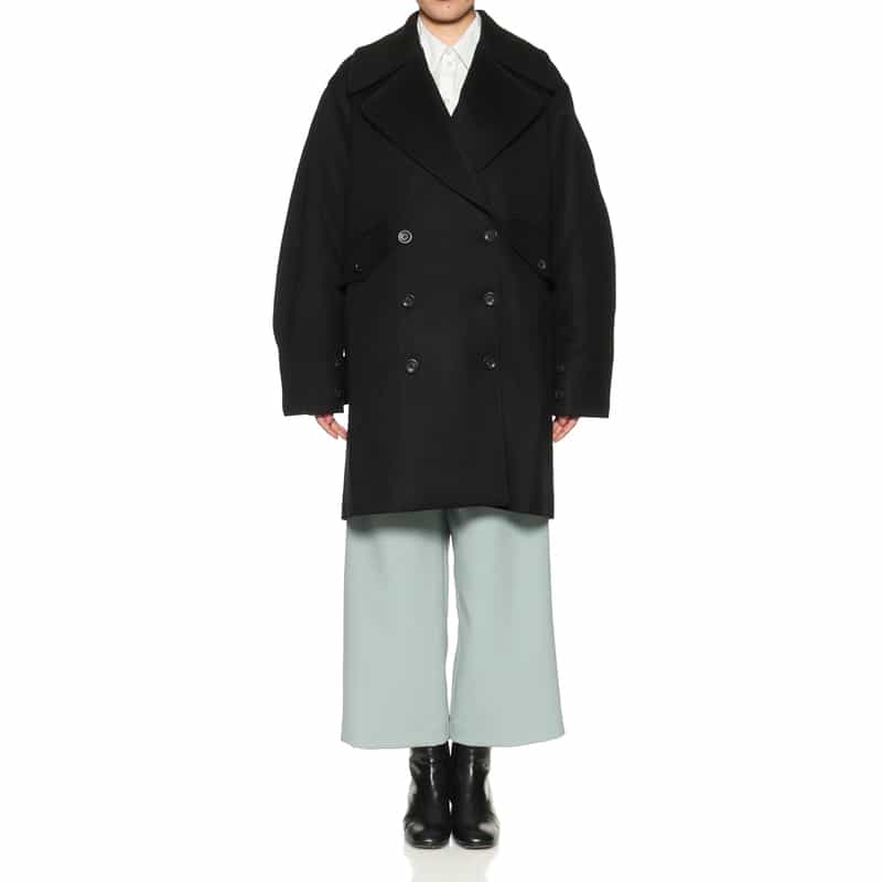 DAWEI DAWEI＜ダウェイ＞ チェスターコート BLACK