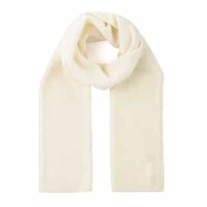 カシミヤニットスカーフ