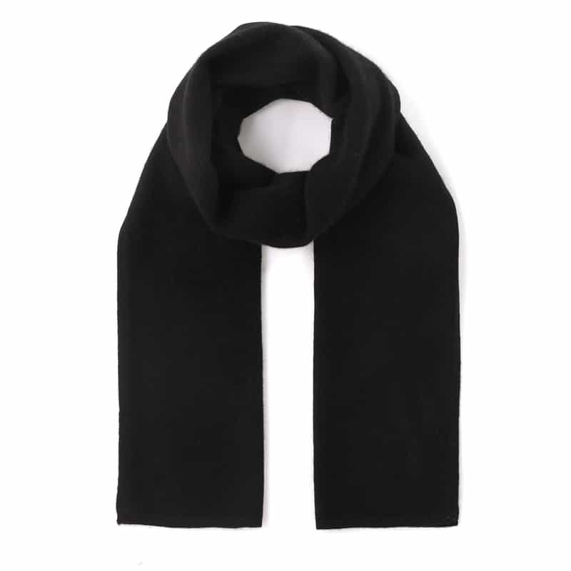 カシミヤニットスカーフ