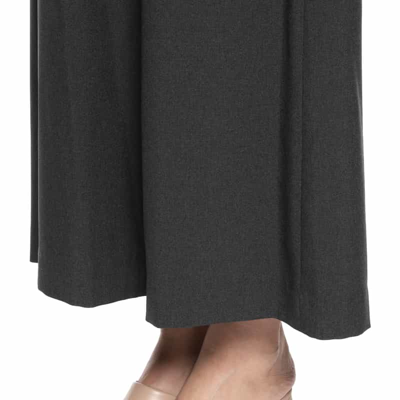 BARNEYS NEW YORK ウォッシャブル ジップアップオールインワン DARK GRAY