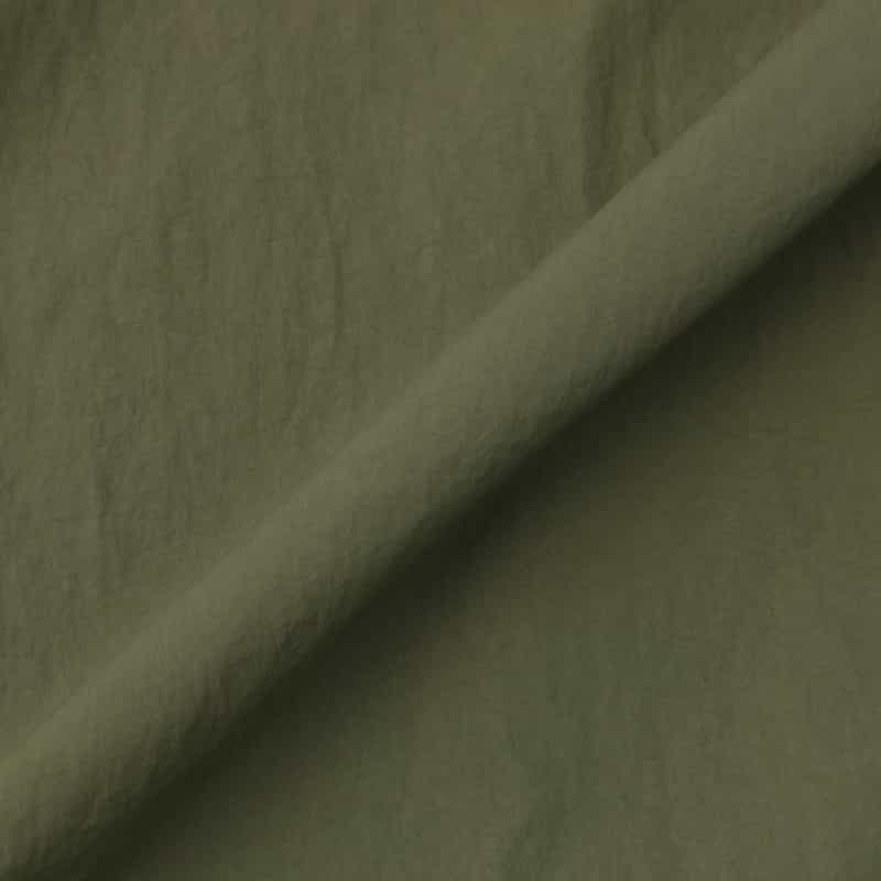 BARNEYS NEW YORK ウォッシャブル ギャザーバルーンスカート KHAKI