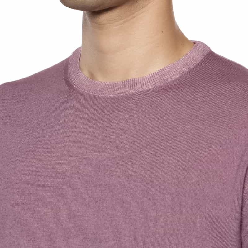 CRUCIANI CRUCIANI＜クルチアーニ＞ クルーネックニットプルオーバー PINK