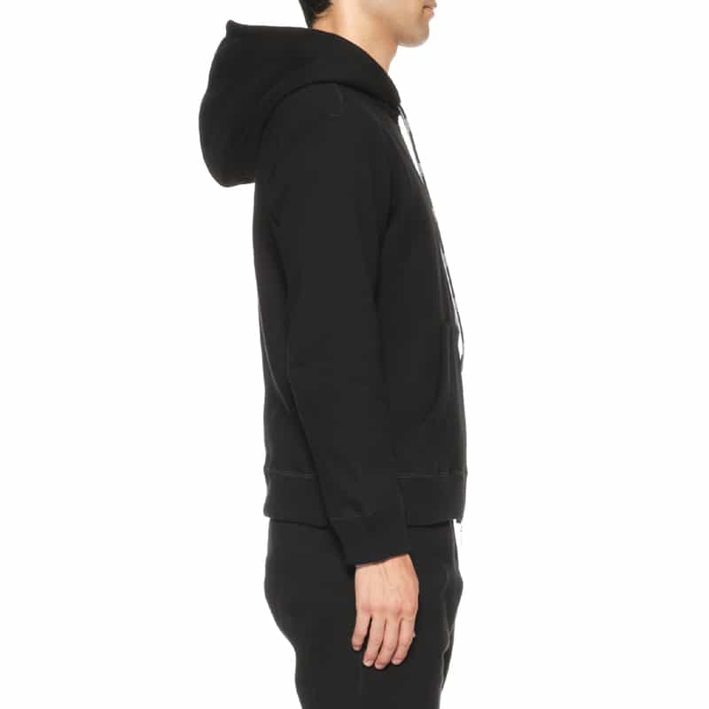 CRUCIANI CRUCIANI＜クルチアーニ＞ セットアップ ジップアップスウェットパーカー BLACK