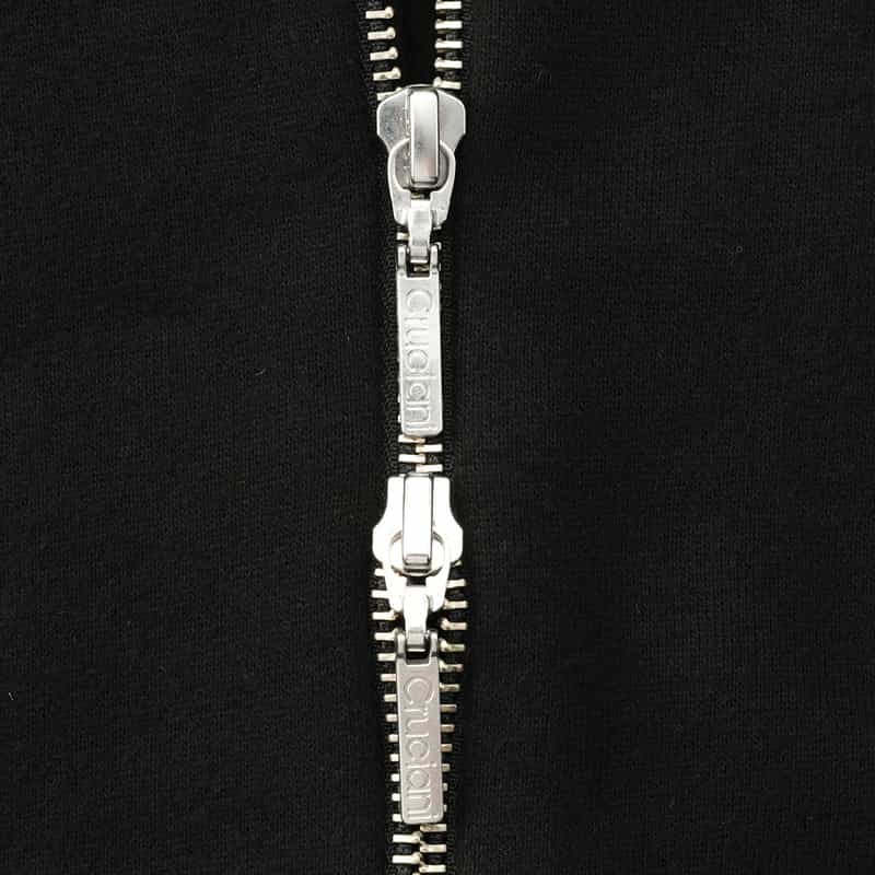 CRUCIANI CRUCIANI＜クルチアーニ＞ セットアップ ジップアップスウェットパーカー BLACK