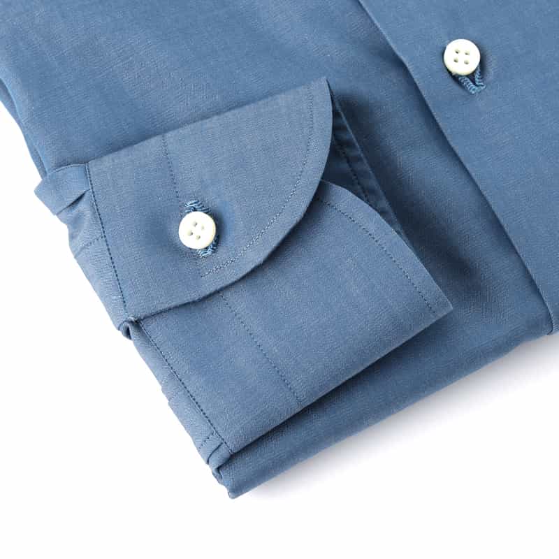 LUIGI  BORRELLI LUIGI BORRELLI＜ルイジ ボレッリ＞ ドレスシャツ"LUCIANO" BLUE