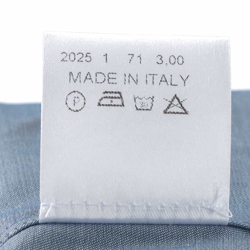 LUIGI  BORRELLI LUIGI BORRELLI＜ルイジ ボレッリ＞ ドレスシャツ"LUCIANO" BLUE