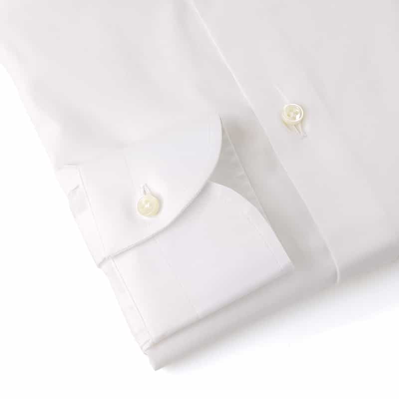 LUIGI  BORRELLI LUIGI BORRELLI＜ルイジ ボレッリ＞ ドレスシャツ"LUCIANO" WHITE