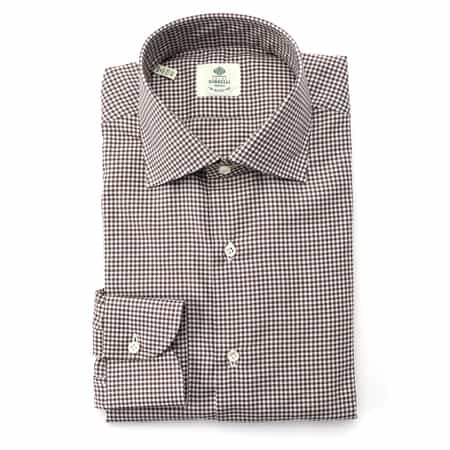 LUIGI BORRELLI / ACHILE ロンドンストライプ柄シャツ LUIGI BORRELLI / ACHILE ロンドンストライプ柄シャツ