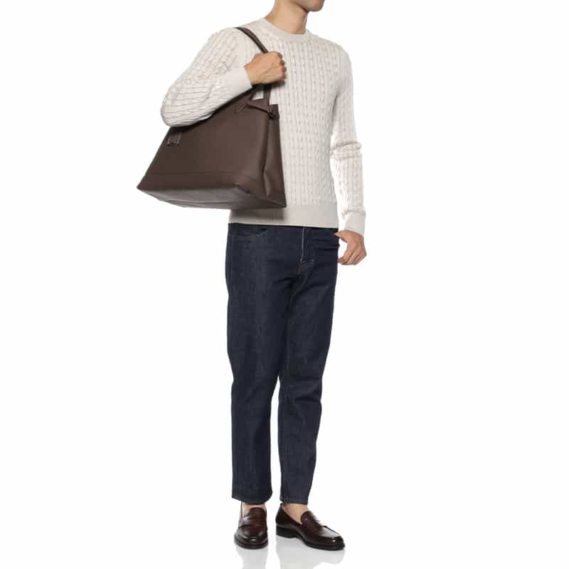 ACATE ACATE＜アカーテ＞ トートバッグ（L）"LODOS2" DARK BROWN