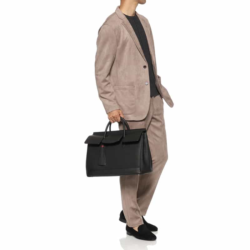 ACATE ACATE＜アカーテ＞ ボストンバッグ"OSTRO" BLACK