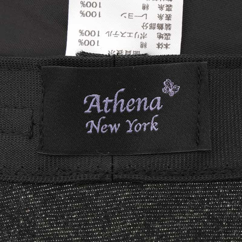 ATHENA NEW YORK ATHENA NEW YORK＜アシーナ ニューヨーク＞レース付きハット "GRETA" BLACK