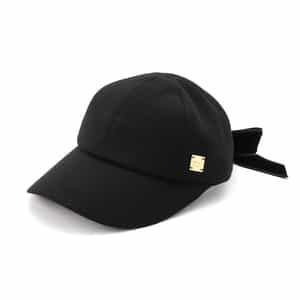 ATHENA NEW YORK<アシーナ ニューヨーク>リボン付きキャップ "KELLY"