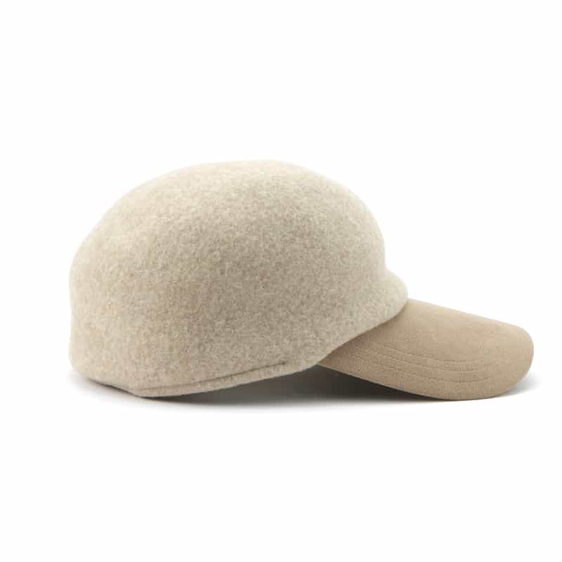 ATHENA NEW YORK ATHENA NEW YORK＜アシーナ ニューヨーク＞ウールキャップ "KELLY" BEIGE