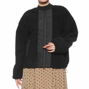 ウォッシャブル ボアフリースブルゾン